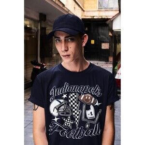 Retro Indianapolis Football Crewneck T-shirt